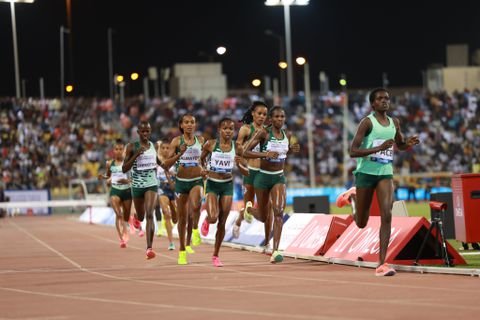 Olympic steeplechase champion Peruth Chemutai finishes eleventh in the Doha Diamond League