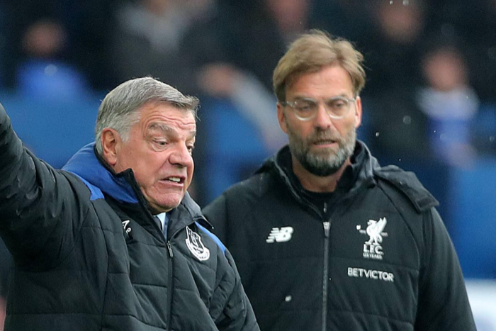 Jurgen Klopp and Sam Allardyce