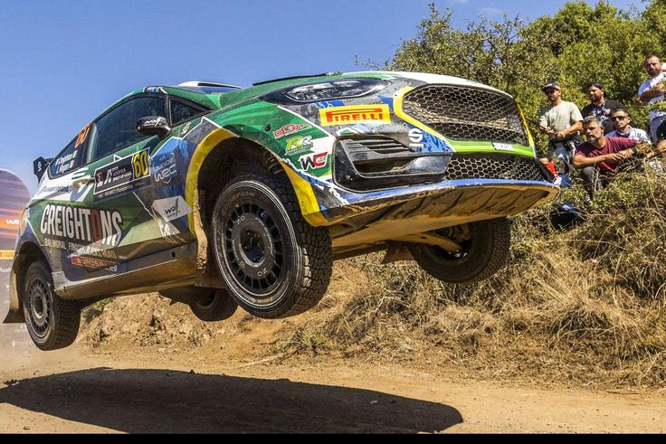 William Creighton takes on the grit of Rally Portugal in pursuit of WRC2 glory