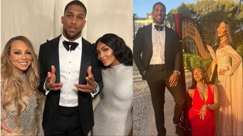 Anthony Joshua: Nigerian-born boxer teams up with Mariah Carey, Naomi Campbell and Cuppy in France