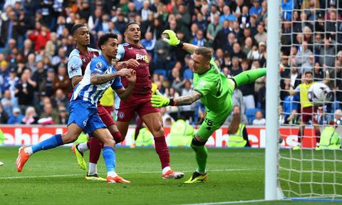 Premier League: Brighton earn deserved win to delay Villa's UCL qualification