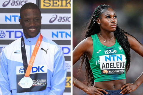 Letsile Tebogo shows respect to Rhasidat Adeleke's super talent after Paris Olympic qualifying heroics at World Relays