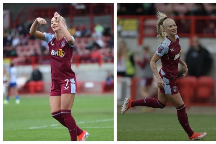 Alisha Lehmann scores winning goal for Aston Villa