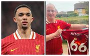 Liverpool fan burns down Alexander Arnold’s jersey after defender announces departure