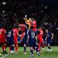 Bayern Munich vs PSG in Champions League action