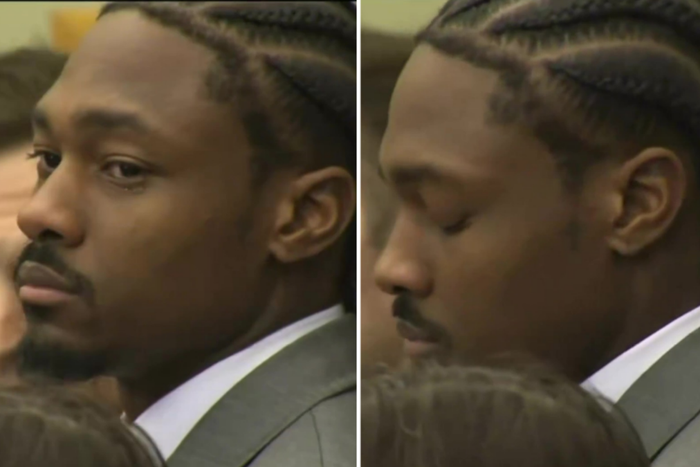 Stefon Diggs breaks down in tears as NFL star found NOT GUILTY in assault trial