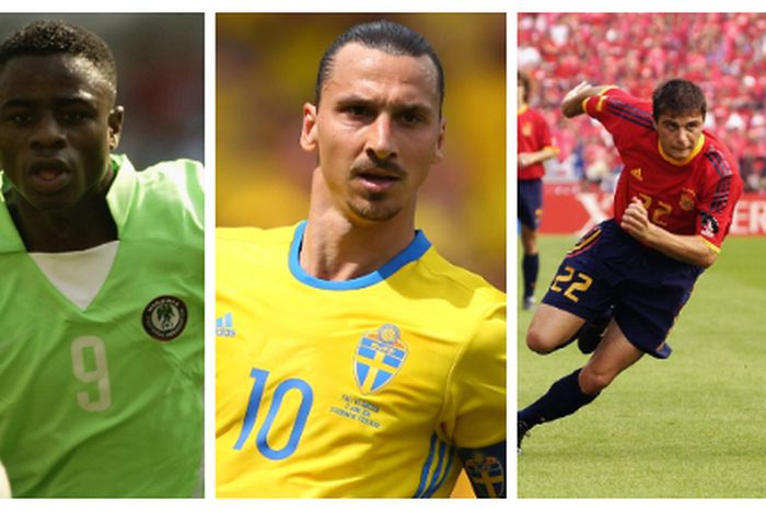 Ogbeche is one of the three players who played at the 2002 World Cup still playing after Ibrahimovic and Joaquin's retirement