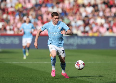 Manchester City left-back Sergio Gomez