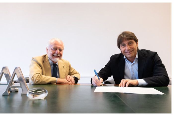 Antonio Conte becomes Napoli manager