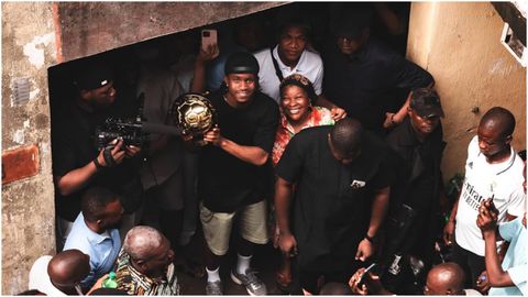 Homegrown, world-known: CAF hails African Player of the Year Lookman after emotional homecoming