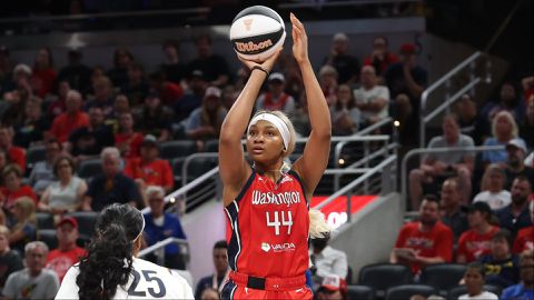 Kiki Iriafen: Nigerian-born star wins WNBA Rookie of the Month award