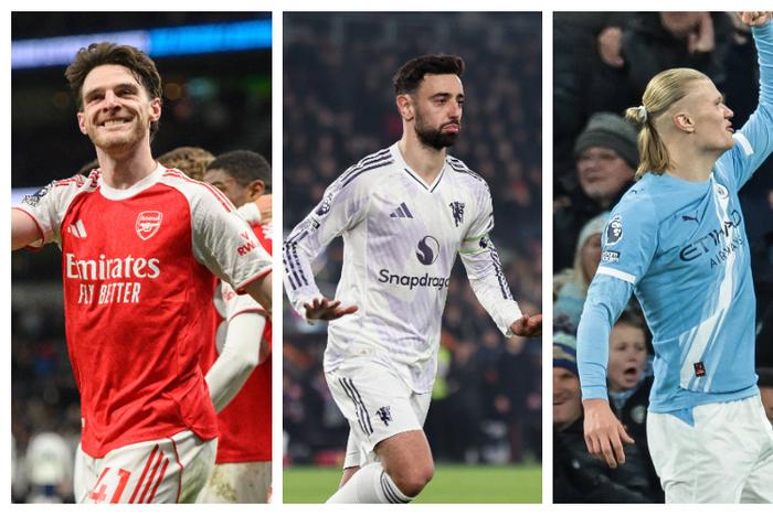 Bruno Fernandes battles 3 Premier League winners
