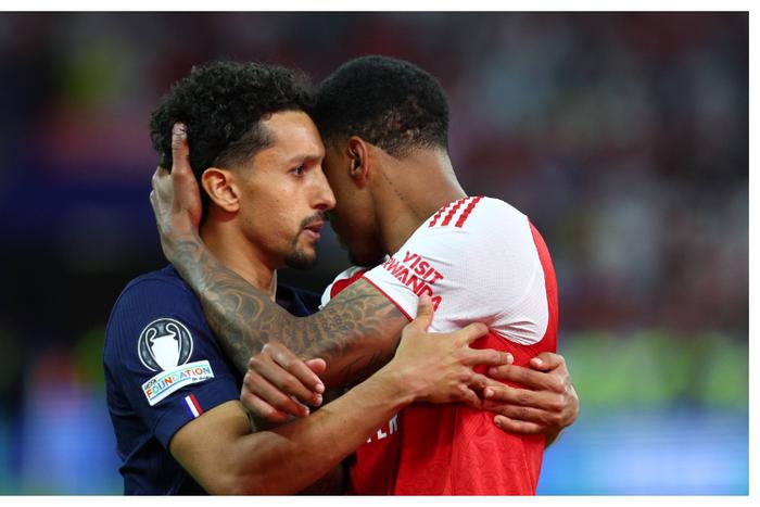 Marquinhos reveals encouraging words to Gabriel