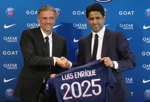 Luis Enrique picked PSG amongst a number of suitors || Image credit: Imago