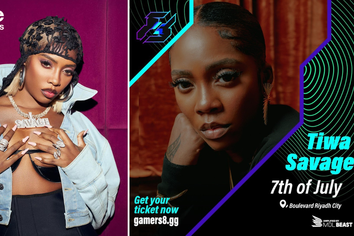 Tiwa Savage Gamers8 Esports concert