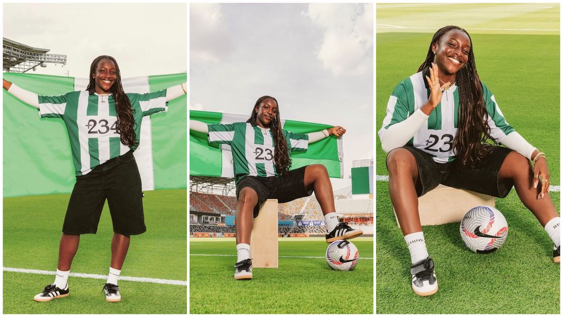 Michelle Alozie: The happiest Nigerian player alive as Super Falcons ...