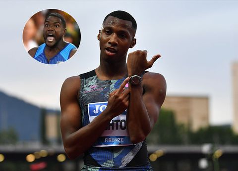 Justin Gatlin weighs in on Erriyon Knighton's 200m USTAF Olympic trials performance amidst doping verdict ordeal