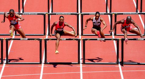 Prefontaine Classic: Ackera Nugent nudges Tobi Amusan to 100mH victory at Eugene Diamond League