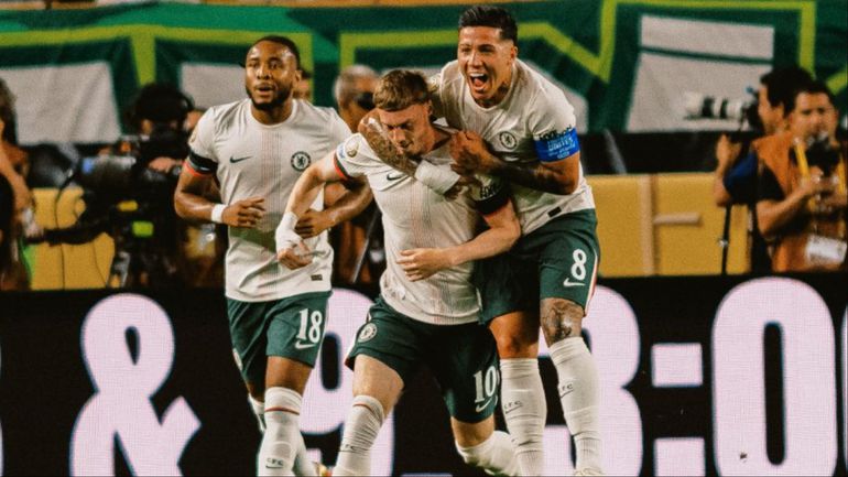 At the FIFA Club World Cup, Chelsea beat Palmeiras 2-1 and is set for the semifinal against Fluminense.