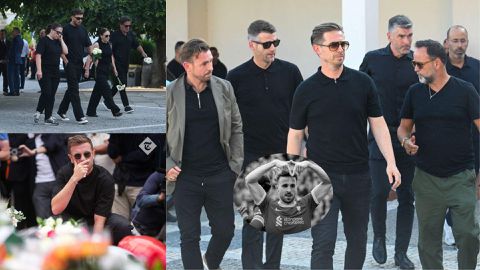 Liverpool Make Heart-warming Decision Over Diogo Jota’s Contract as Stars Attend His Funeral