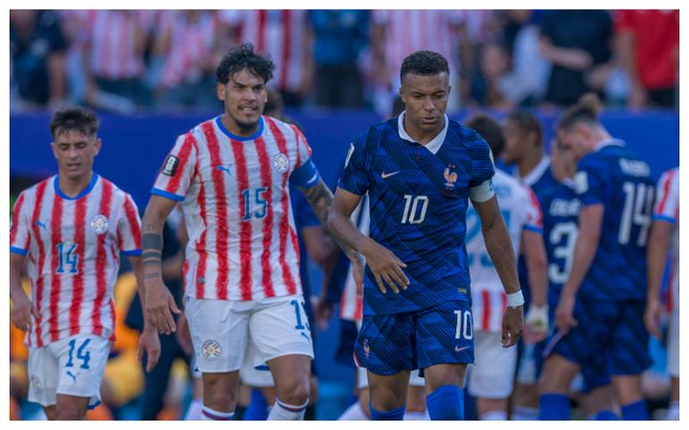 Mbappe slams Paraguay's dirty tricks