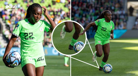 Super Falcons: Michelle Alozie reveals unusual favourite player and idea behind different coloured boots