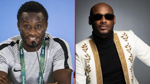 Ex-Super Eagles star Mikel Obi finally opens up on rumoured beef with 2face Idibia