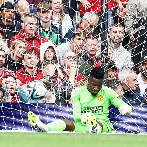 Andre Onana commits error to give Lens the lead against Manchester United | Twitter