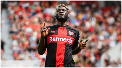 Boniface: Nigerian striker asks for plantain after brilliant Bundesliga debut for Bayer