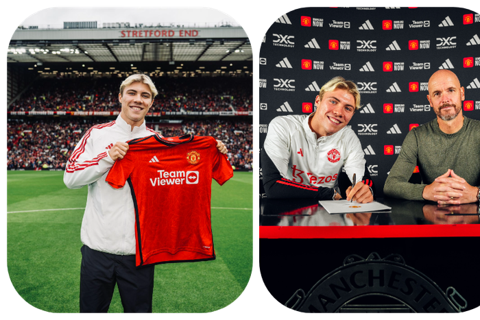 Rasmus Hojlund out with injury for Man United - Photo Credit || Twitter