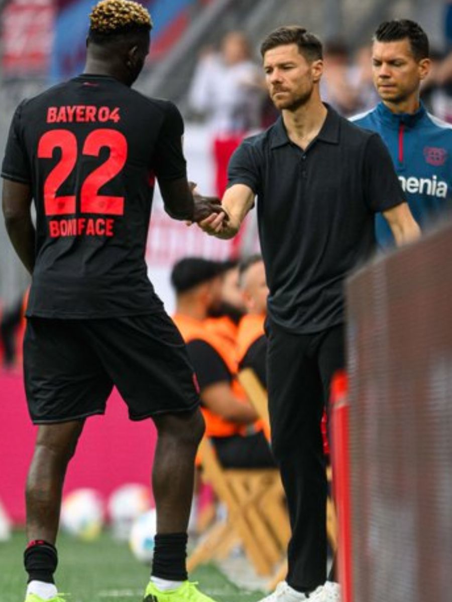 Nigeria: Bayer Leverkusen Celebrate Victor Boniface's First-ever Super ...