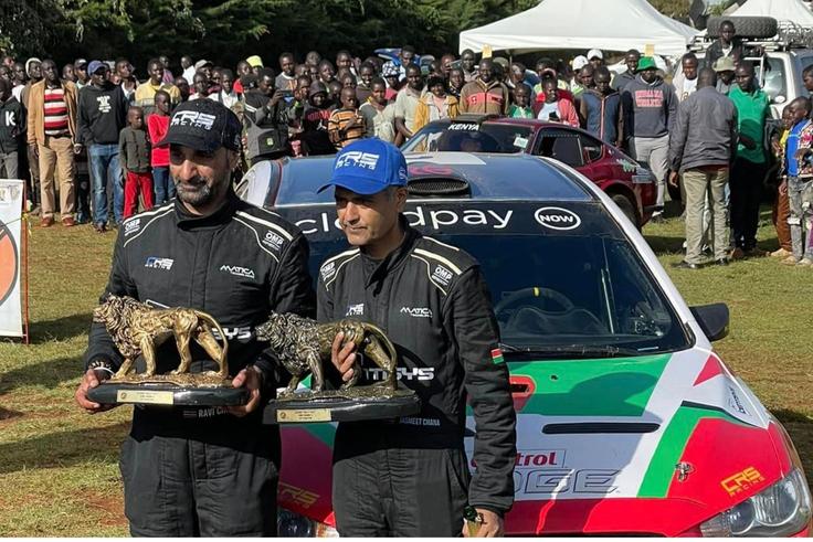 Chana brothers roar to victory in thrilling Eldoret Rally
