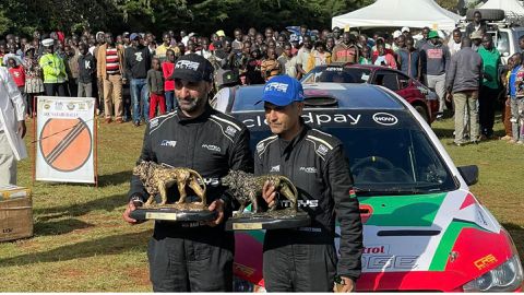 Chana brothers roar to victory in thrilling Eldoret Rally
