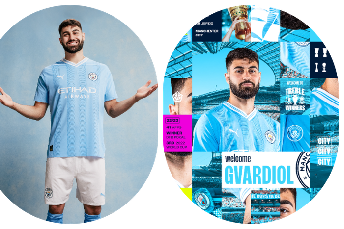 Josko Gvardiol join Man City - Photo Credit || Twitter