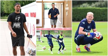 [WATCH]: Arsenal’s Euro 2024 stars return to training