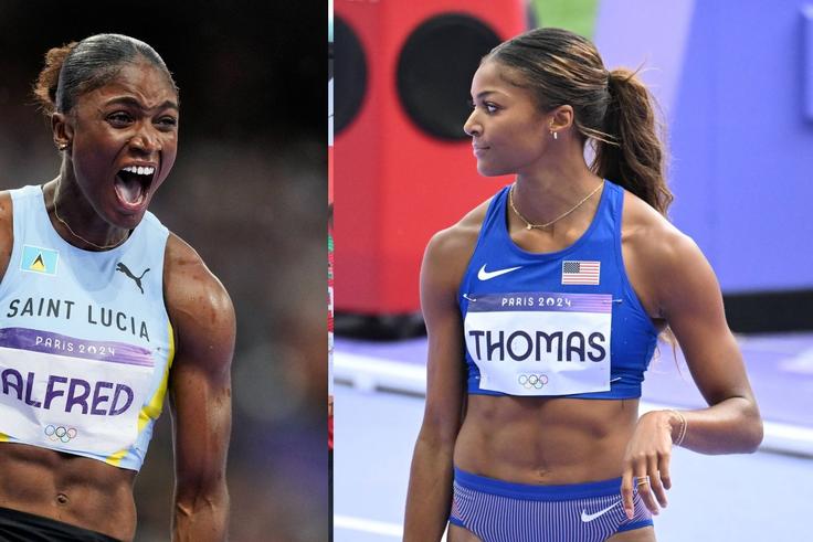Paris 2024 Olympics: Julien Alfred & Gabby Thomas to headline women's 200m semis
