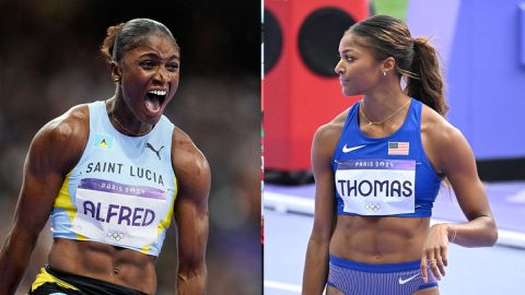 Paris 2024 Olympics: Julien Alfred & Gabby Thomas to headline women's 200m semis