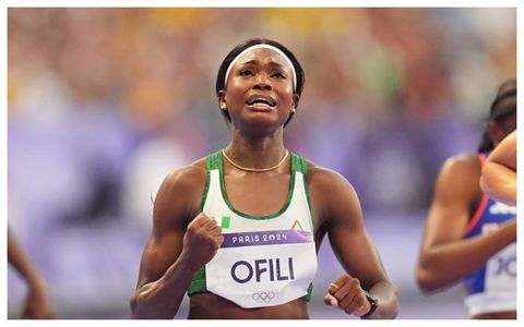 Paris 2024: Favour Ofili ignites medal hope for Nigeria, books first 200m final in 28 years