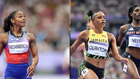 Paris Olympics: Sha'Carri Richardson lauds Jamaican youngster Tia Clayton following resilient performance in women's 100m