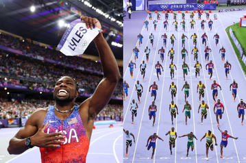 How Noah Lyles Olympic 100m victory was one for the history books in a global men's final