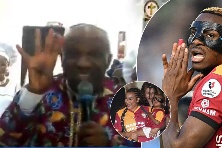 Osimhen won't enjoy his four-year deal with Galatasaray – Nigerian pastor makes SHOCKING prophecy