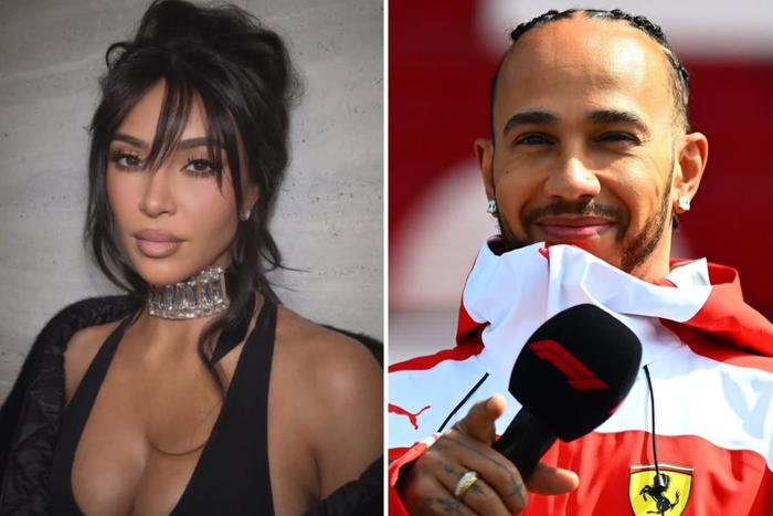Lewis Hamilton on boyfriend duties? F1 star spotted bringing lunch to Kim Kardashian
