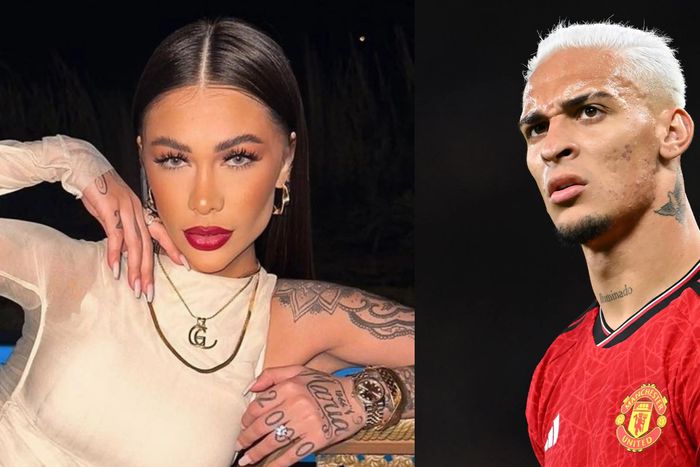 Manchester United winger Antony has been accused of Physical Assault by ex-girlfriend Gabriela Cavallin || Image via GOAL