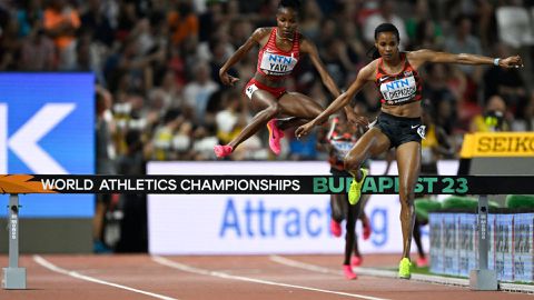 Subdued steeplechase record holder shifts focus to Paris Olympics