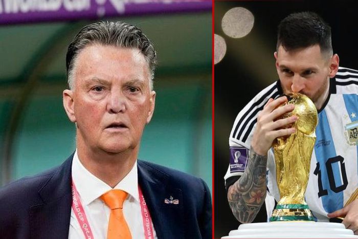 Van Gaal says World Cup was rigged for Lionel Messi
