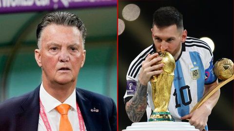 World Cup was RIGGED for Lionel Messi to win — Louis Van Gaal