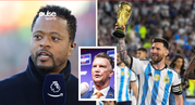 Ronaldo's pal Evra defends Messi after Van Gaal's rigged World Cup statement