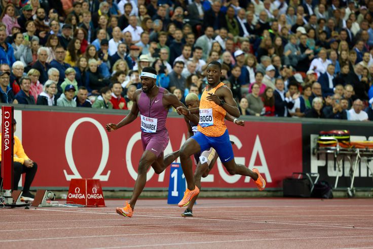 Letsile Tebogo charges late past Kenny Bednarek to extend winning streak at Zurich Diamond League