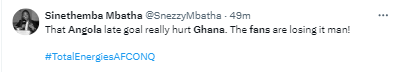 See how Ghanaian fans reacted after losing 1-0 to Angola in a 2025 AFCON qualifier.