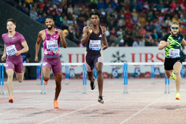 Brazil's Dos Santos handed disappointing DNF as Jamaica's Roshawn Clarke strolls to 400mH victory in Zurich
